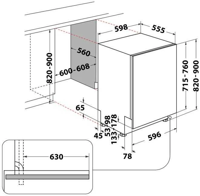 Indaplovė Whirlpool W8I HT58 T