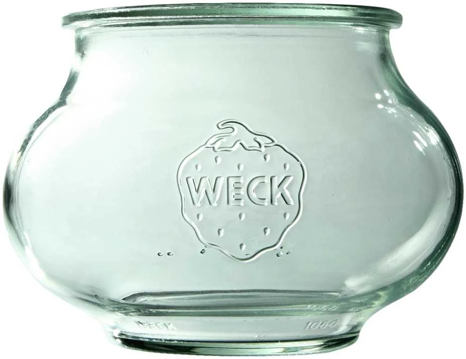 Weck Stiklainis, 1062 ml, „Deco“, 4 vnt.