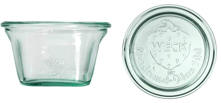 Weck Stiklainis, 290 ml, su dangteliu, Quadro, 6 vnt.
