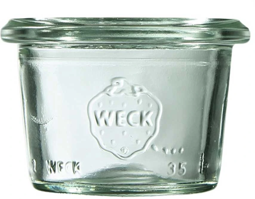 Weck Jar, 35 ml, Mini-Sturz, 12 pcs