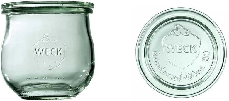 Stiklainis, 370 ml, su dangteliu, „Tulip“, 6 vnt.