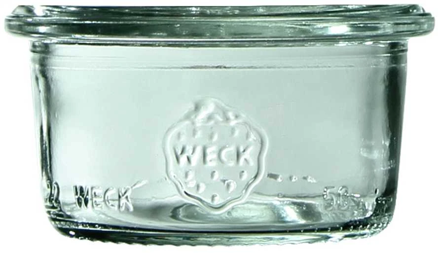 Weck Jar, 50 ml, Mini-Sturz, 12 pcs