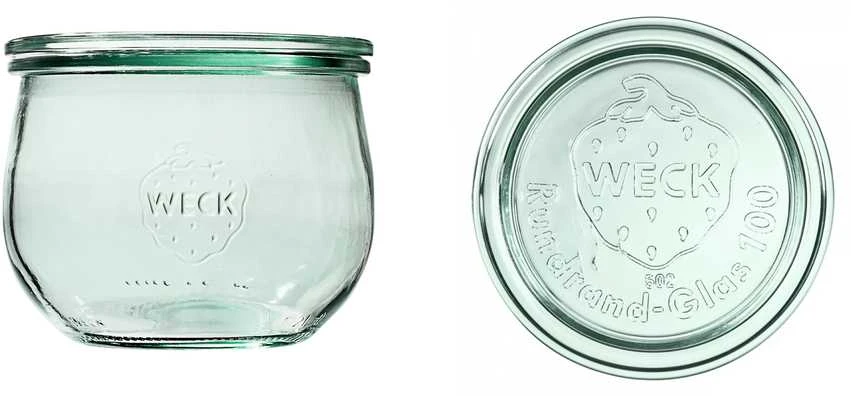 Stiklainis, 580 ml, su dangteliu, „Tulip“, 6 vnt.