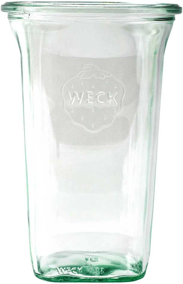 Weck Stiklainis, 795 ml, Quadro, 6 vnt.