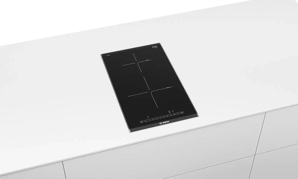 Bosch Domino | 30 cm Indukcinė kaitlentė su plieniniu rėmu (PIB375FB1E)