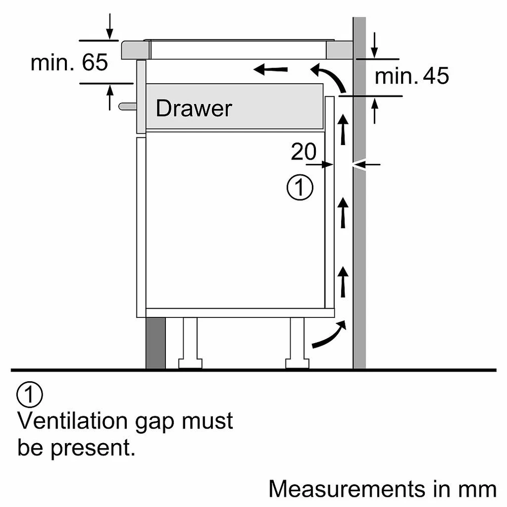 Bosch PVS61AHC1E Serija 6, Indukcinė kaitlentė, 60 cm