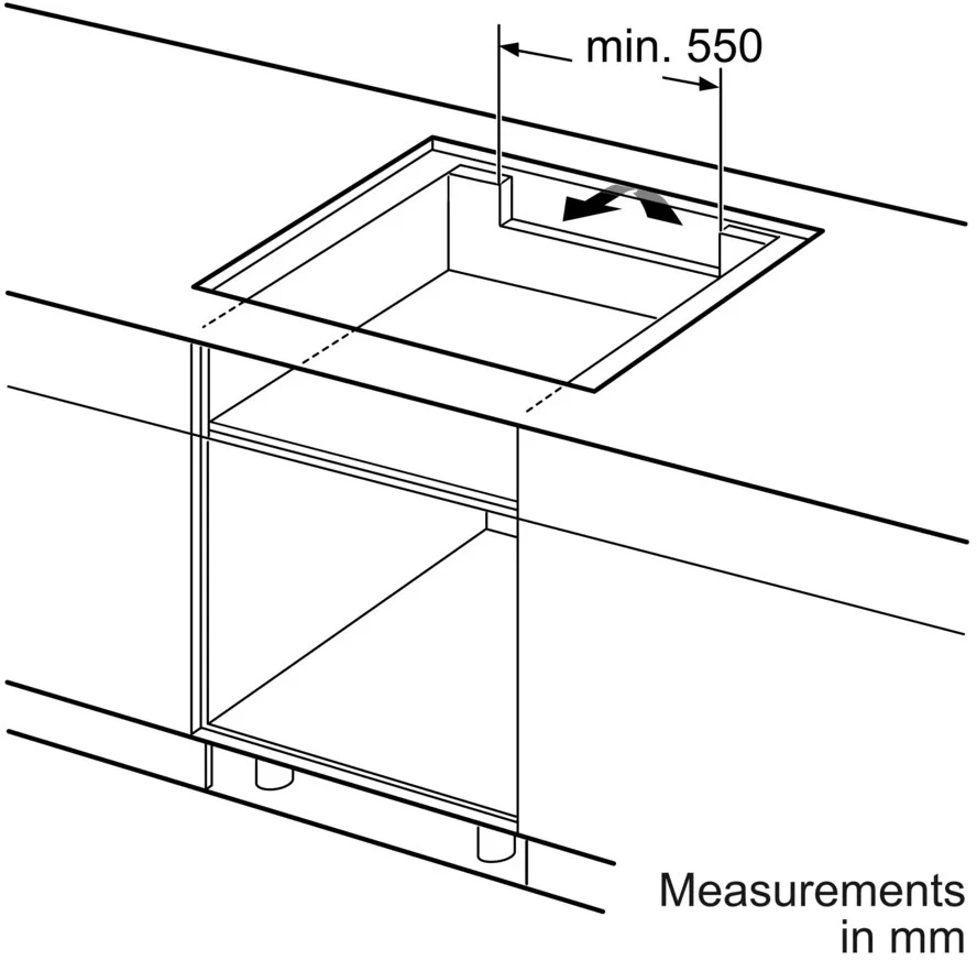 Indukcinė kaitlentė BOSCH PXY801DW4E