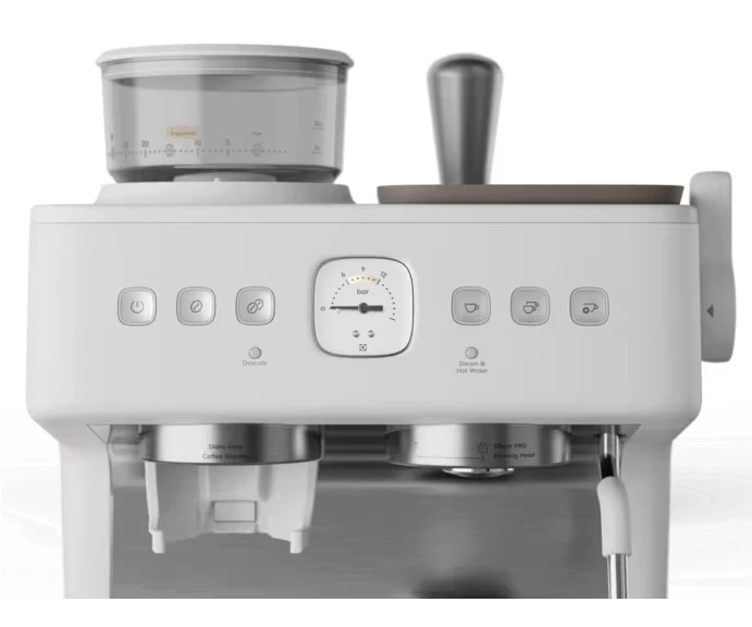 Electrolux 800 Series E8EC1-8SW Espresso Kavos aparatas with Grinder - Baltas