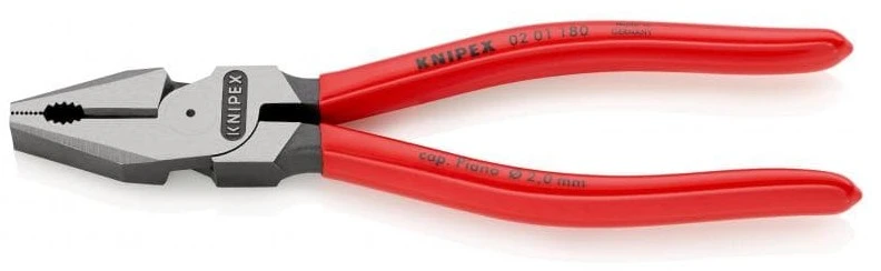 Kombinuotos didelės svertinės jėgos replės KNIPEX 0201180