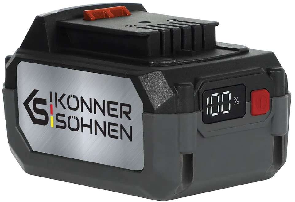 Konner & Sohnen Akumuliatorius 20V,  4Ah, LCD, KS 20V4-1