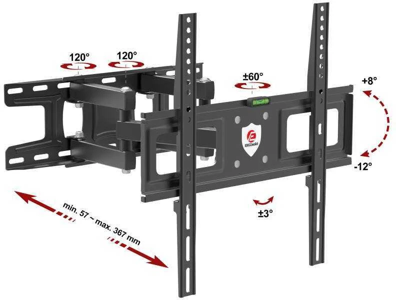 Ergosolid TV laikiklis REDOX K35 26"-60" (iki 35 kg, VESA iki 40*40 cm)