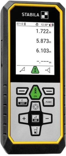 Lazerinis atstumo matuoklis LD 530 BT 0.05 m-200 m, Stabila