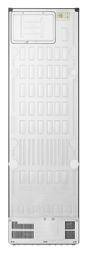 LG Šaldytuvas | GBBS322CEV | Energy efficiency class C | Free standing | Combi | Height 203 cm | Šaldytuvas net capacity 262 L | Šaldiklis net capacity 113 L | Ekranas | 34 dB | Juodas