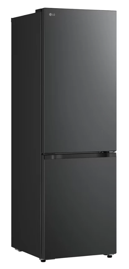 LG Šaldytuvas | GBBSJ1CCEP | Energy efficiency class C | Free standing | Combi | Height 186 cm | Šaldytuvas net capacity 220 L | Šaldiklis net capacity 113 L | Ekranas | 34 dB | Juodas