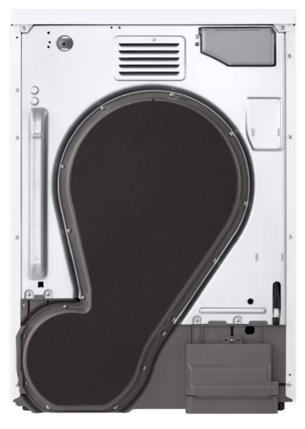 LG džiovyklė | RHX5009TKB | Energijos vartojimo efektyvumo klasė B | Priekinis pakraunamas | 9kg | Skaitmeninis | Šilumos siurblys | Gylis 66 cm | Wi-Fi | Baltas