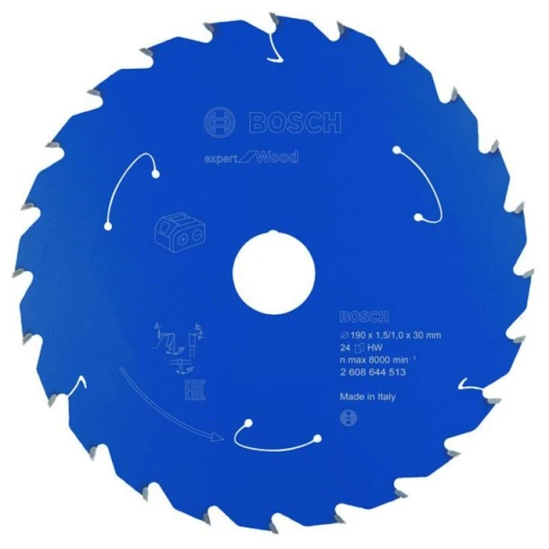 Bosch Expert for Wood 190x30x1,5/1x24T