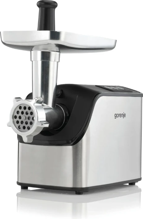 Mėsmalė Gorenje | Meat Grinder | MG2202XE | Stainless Steel/Juodas | 2200 W | Greičių skaičius 1 | Throughput (kg/min) 2.2