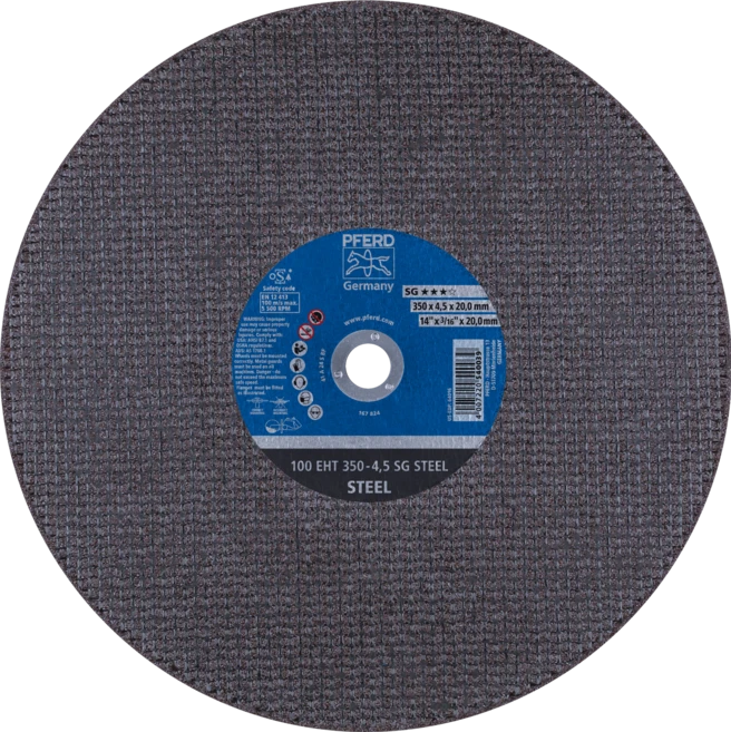 Metalo pjovimo diskas PFERD 100 EHT350-4.5 SG STEEL/20