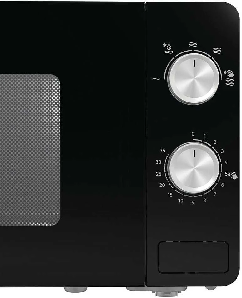 Mikrobangų krosnelė Gorenje | Microwave orkaitė | MO20E1B | Free standing | 20 L | 800 W | Juodas