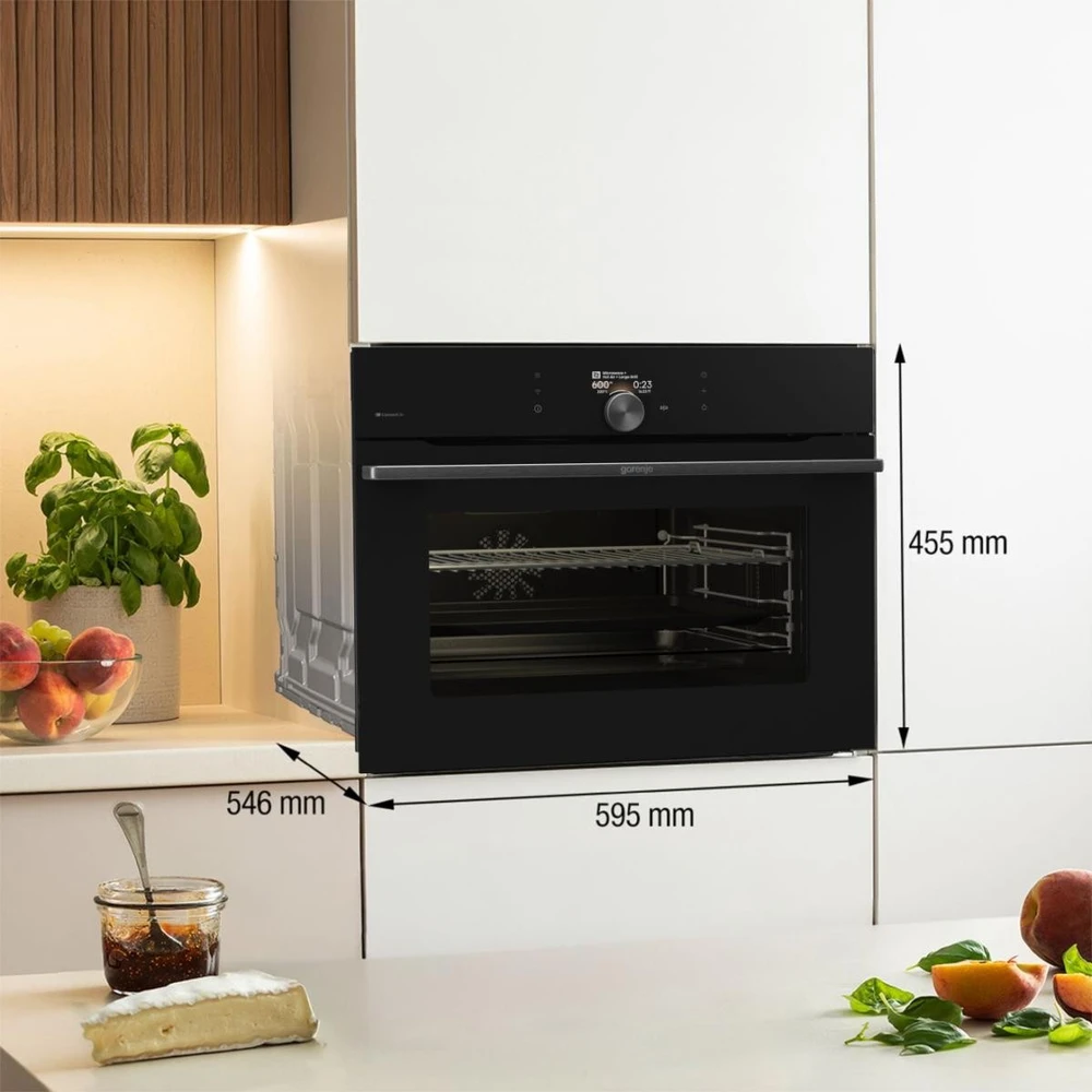 Įmontuojama orkaitė su mikrobangų funkcija Gorenje G800, BCM4058B