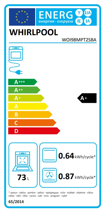 Orkaitė Whirlpool WOI98MPT2SBA