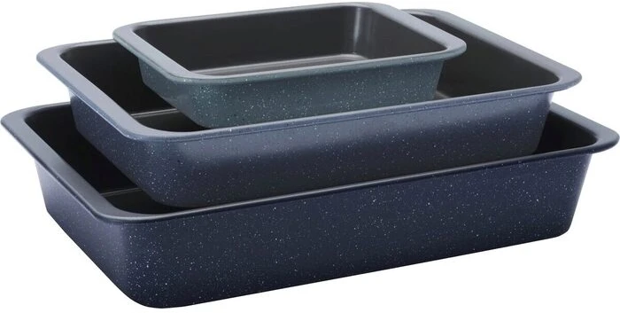 Electrolux E9OOECTS Easy2Clean Rectangular 3-Pan Set