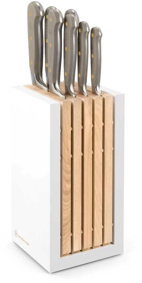 Wusthof Peilio blokelis su 7 peiliais, pilkas, Classic Colour