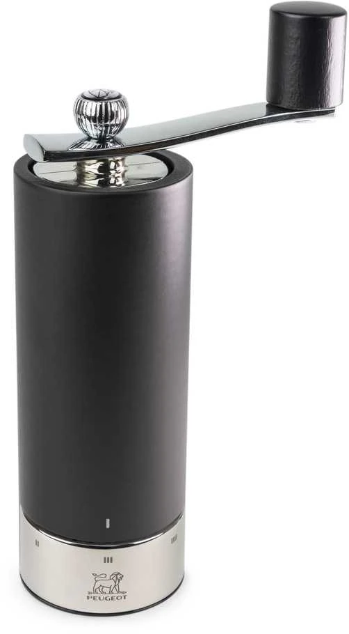 Peugeot Pepper grinder, 18 cm, juodas matt, Isen