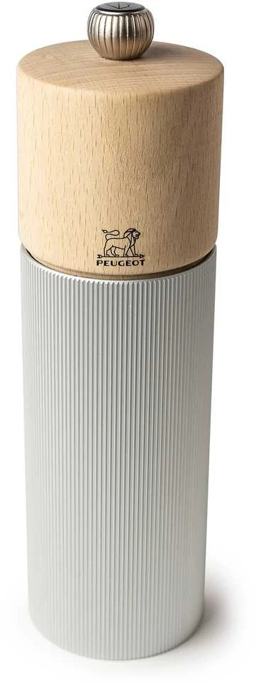 Peugeot Pepper grinder, 18 cm, Natural Aliuminio Line