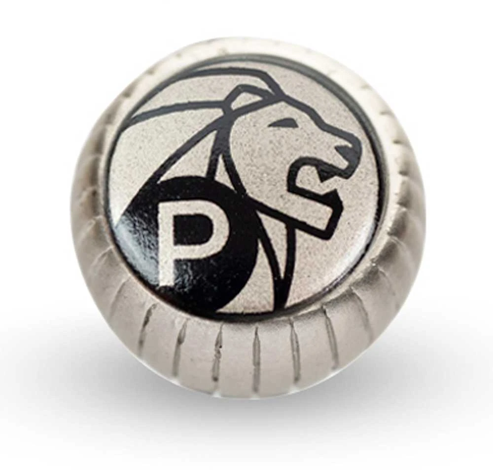 Peugeot Pipirų malūnėlis, nikeliuotas matinis dangtelis, (P)