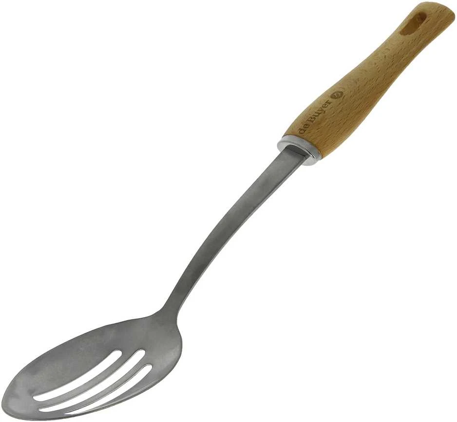 De Buyer Perforuotas šaukštas, 33,5 cm, B Bois