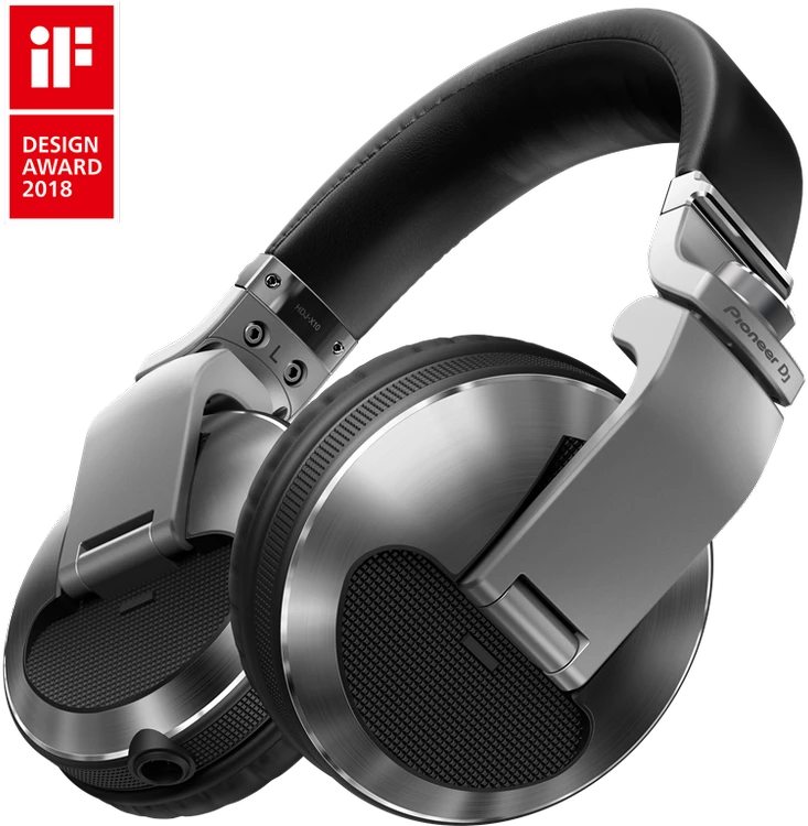 Ausinės Pioneer DJ HDJ-X10-S, Juodos/Pilkos spalvos