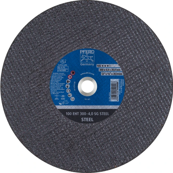 Pjovimo diskas PFERD 100 EHT 300-4,0 A24 SG STEEL/20,0