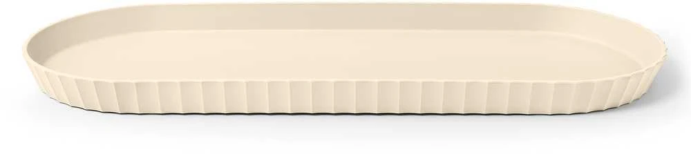 Bolesławiec CREAM Lėkštė, 51x20,5 cm, kreminė, „Paestum“ kolekcija