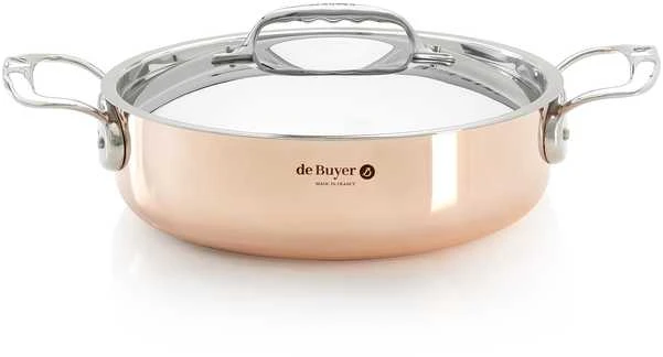 De Buyer Puodas su dangčiu, 4.9 l, 28 cm, Prima Matera
