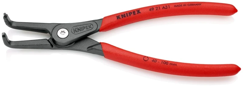 Preciziškos replės išoriniams žiedams KNIPEX 4921A31