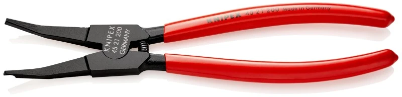 Replės žiedams, išoriniams, > Ø 12 mm, palenktos, Knipex