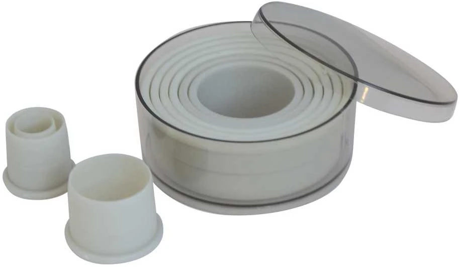 De Buyer Round cutter set, smooth