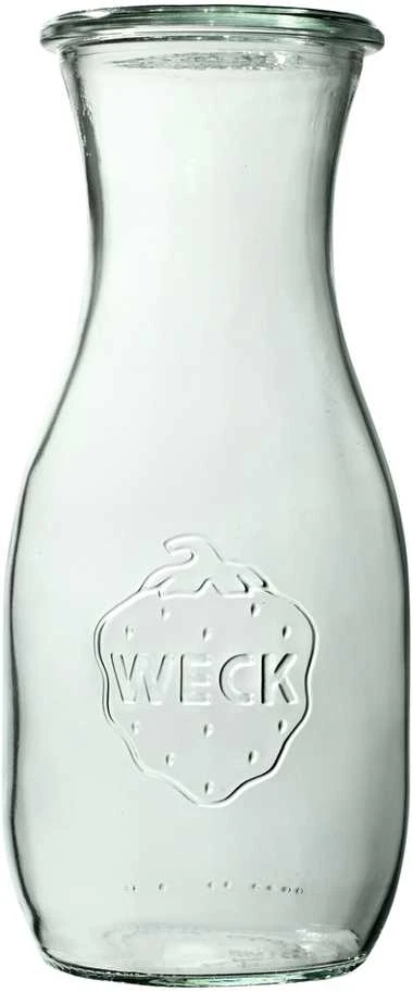 Šlapias buteliukas, 530 ml, Weck, 6 vnt.
