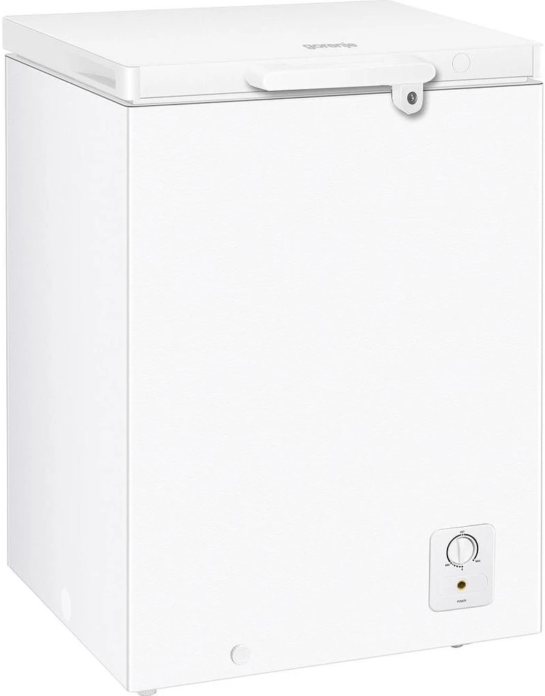 Gorenje Šaldiklis | FH10E4W5 | Energijos vartojimo efektyvumo klasė E | Komoda | Laisvai pastatoma | Aukštis 85,8 cm | Bendra grynoji talpa 97 l | Baltas