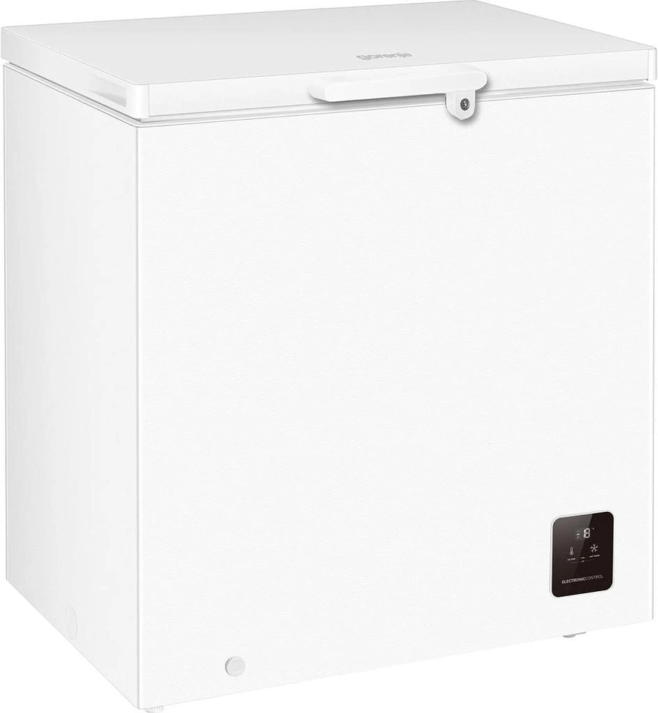 Šaldiklis | FH20E6W5 | Gorenje Energy efficiency class E | Chest | Freestanding | Height 85.8 cm | Total net capacity 198 L | Ekranas | Baltas