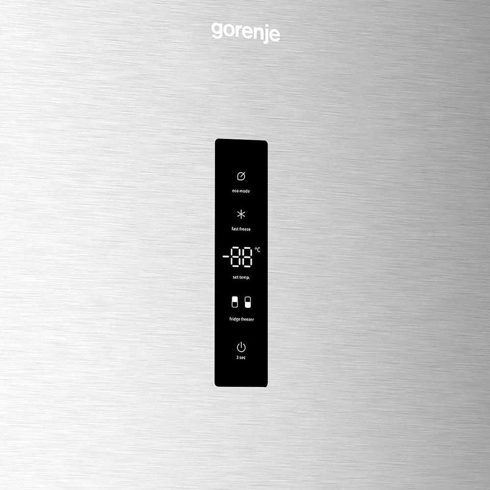 Šaldytuvas Gorenje NRK720EAXL4 fridge-šaldiklis Freestanding 495 L E Pilkas