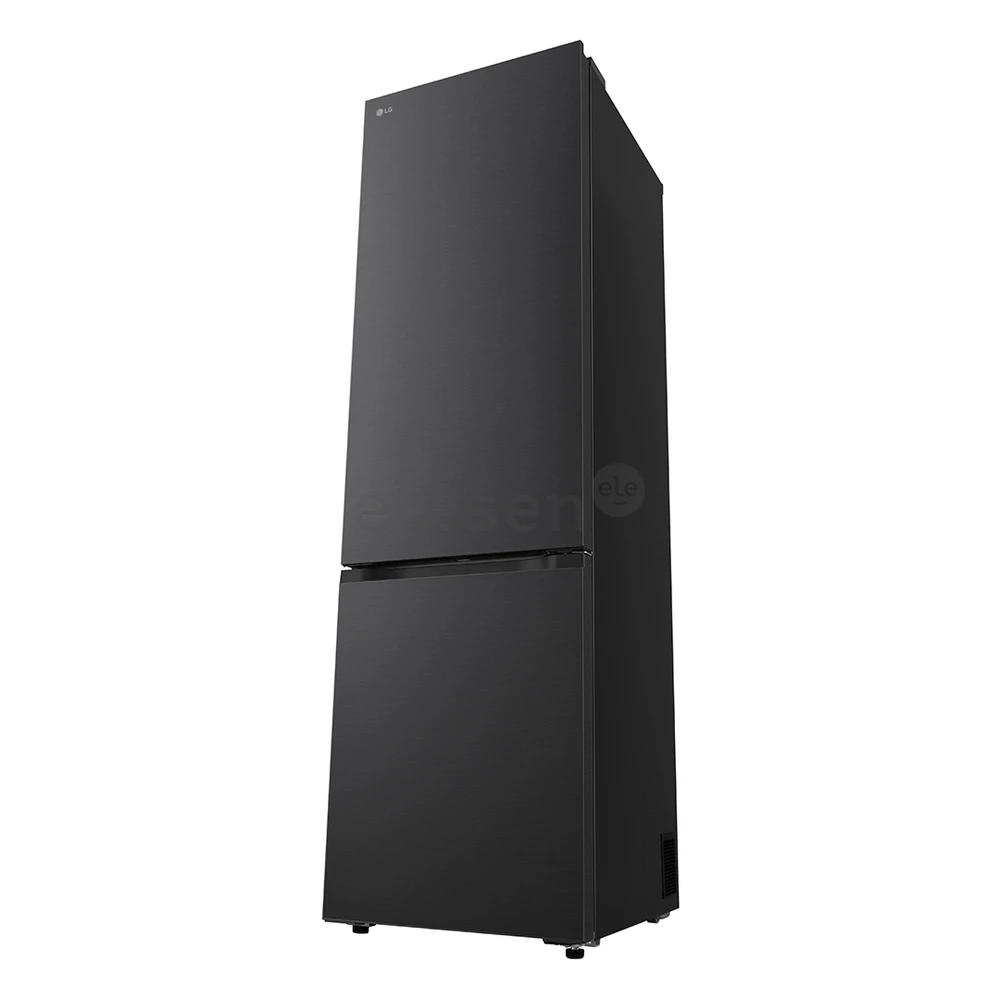 LG Šaldytuvas | GBBS322CEV | Energy efficiency class C | Free standing | Combi | Height 203 cm | Šaldytuvas net capacity 262 L | Šaldiklis net capacity 113 L | Ekranas | 34 dB | Juodas