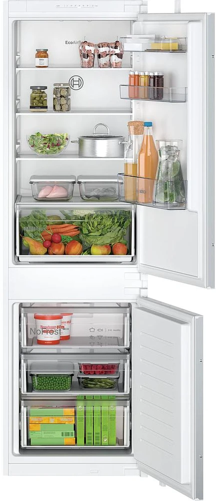 Įmontuojamasis šaldytuvas Bosch KIN86NSE0 NoFrost
