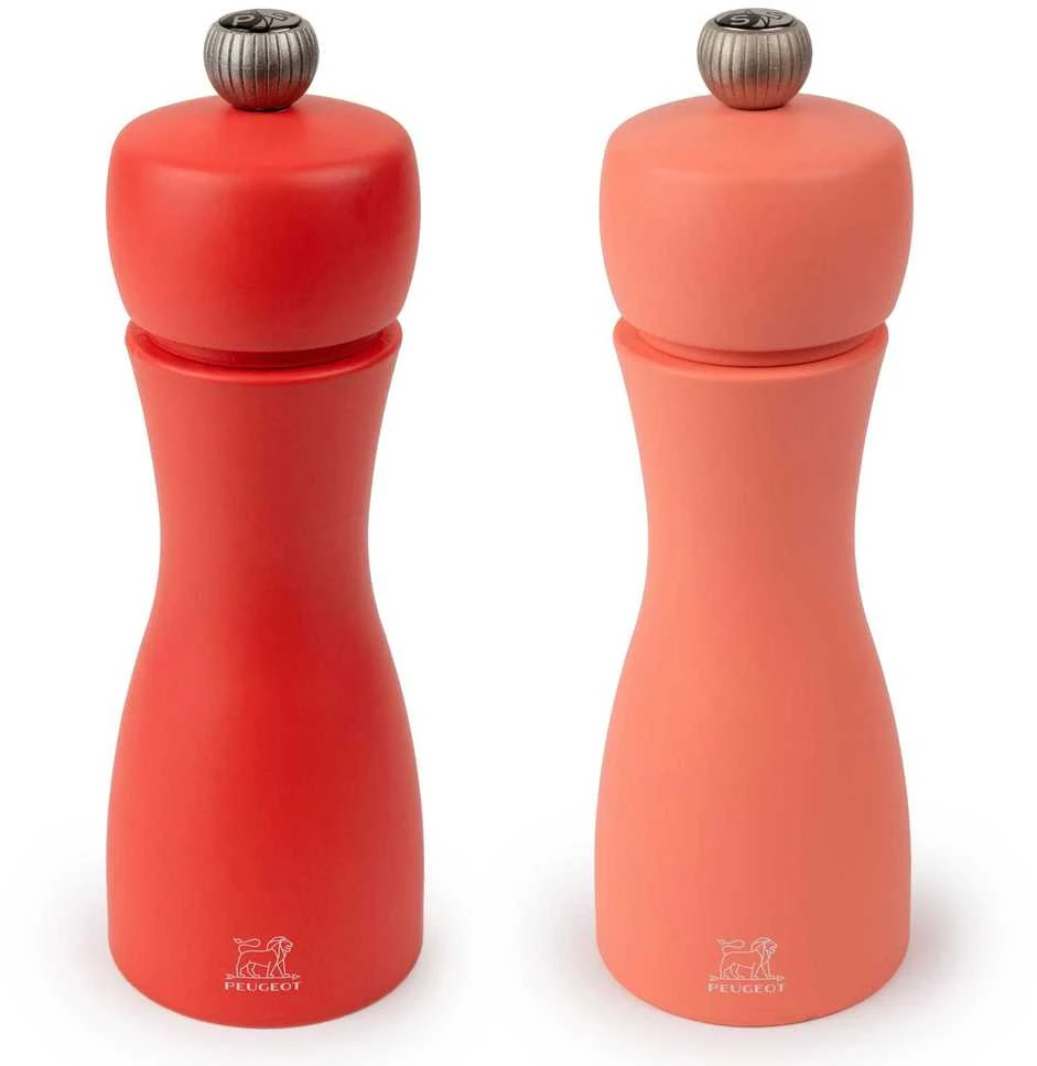 Peugeot Druskos ir pipirų rinkinys, 15 cm, „Ugnis“, „Tahiti Duo“