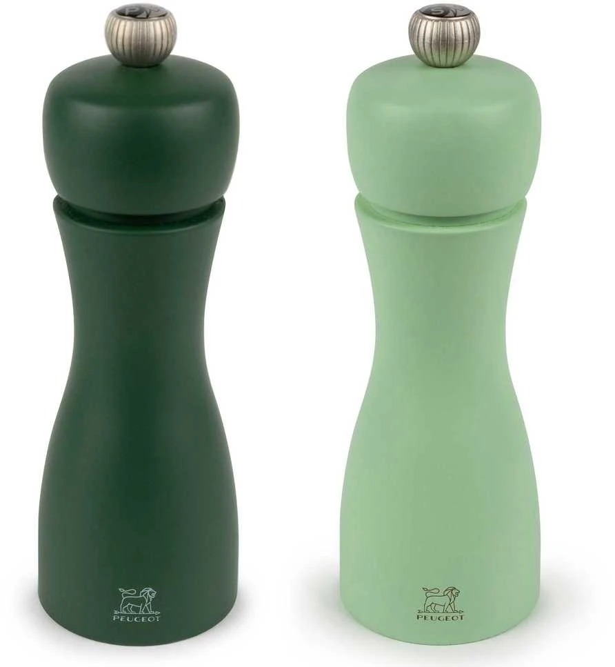 Peugeot Druskos ir pipirų rinkinys, 15 cm, Vanduo, Tahiti Duo