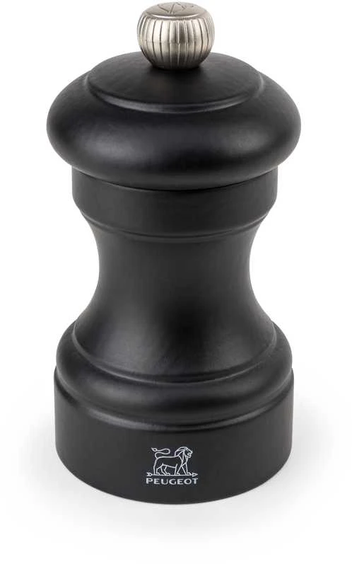 PEUGEOT Druskos malūnėlis 10 cm juodas matinis BISTRO