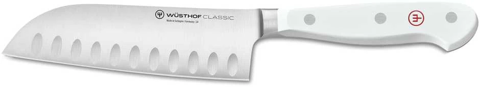 Wusthof Santoku peilis, 14 cm, Classic Baltas