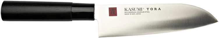 Kasumi Santoku peilis Tora molibdenum-vanadium steel