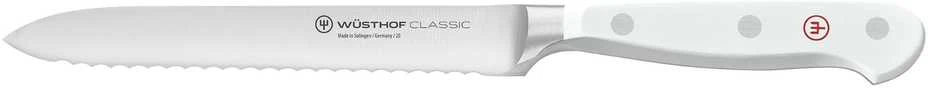 Wusthof Sausage peilis, 14 cm, Classic Baltas